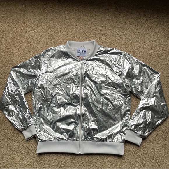 Limited Edition Victoria's Secret Sport Bomber Jacket Sz L NWT - Picture 3 of 9